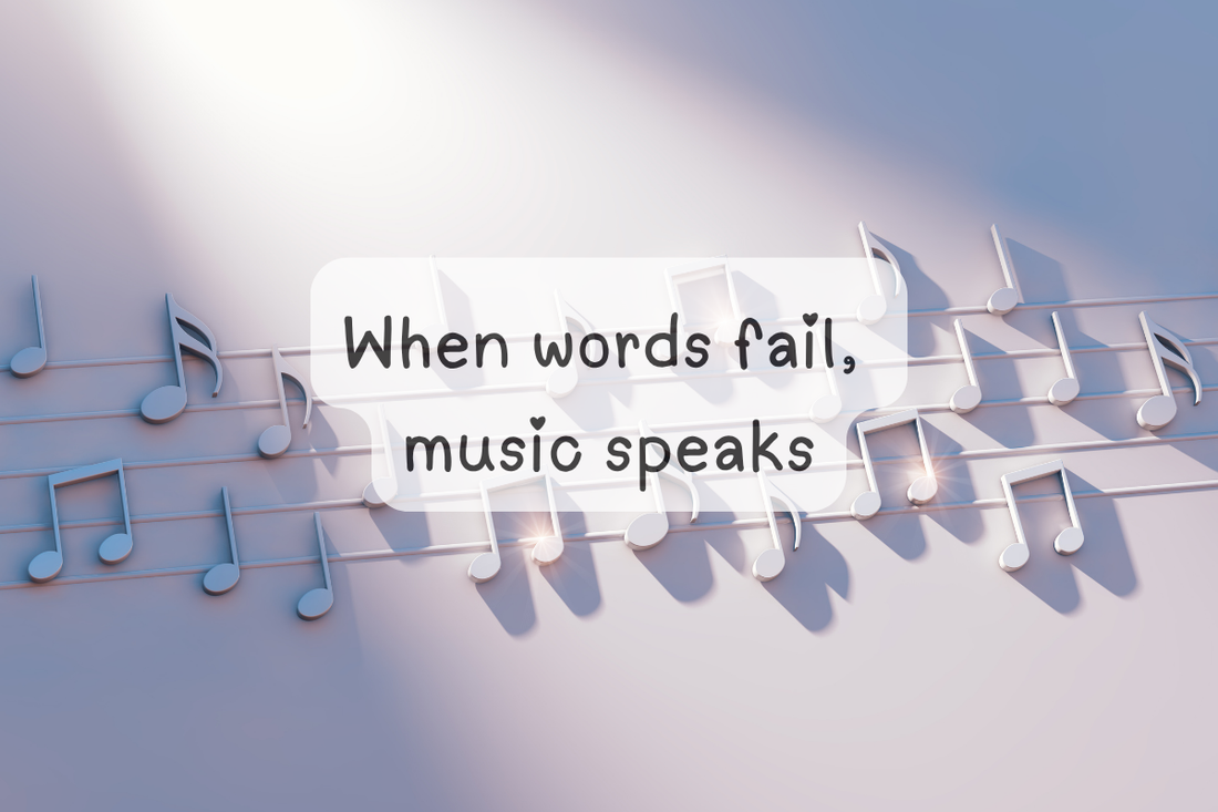 When Words Fail, Music Speaks... or tickles