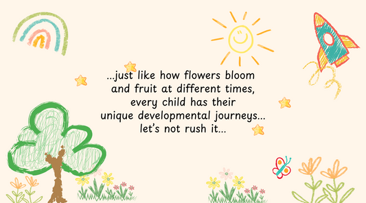 Of developmental milestones