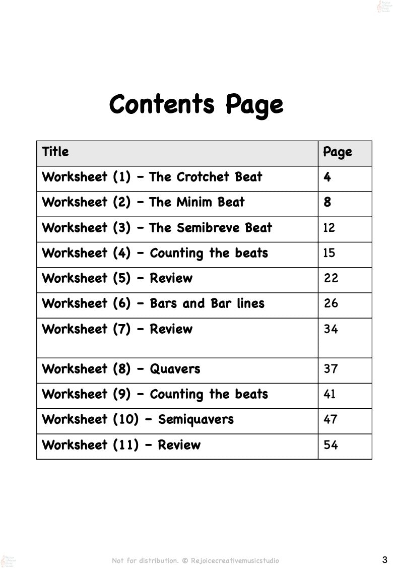 Music Writers: Rhythm(1) | Rhythm worksheets for learners of all abilities.
