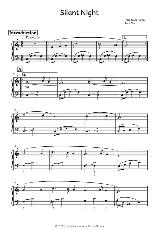 Silent Night (easy piano)
